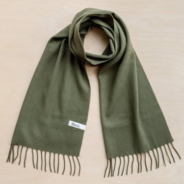 TBCo | Lambswool Scarf in Olive