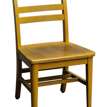 Light Wooden School Chair