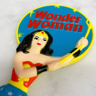 Vintage Wonder Woman Mirror Retro 1970s Avon + DC Comics Inc + Collectible + Hand Held Mirror + Superheroine + Original Box + Superhero 