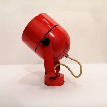 Vintage Wall Lamp / Retro Lamp/ Spot Light / Adjustable Lamp/ Red Light / Lightning/ 70s Yugoslavia 