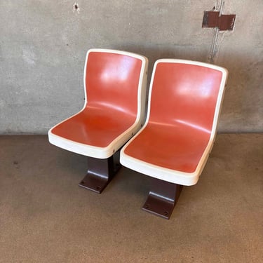 Vintage Brunswick Bowling Alley Chairs