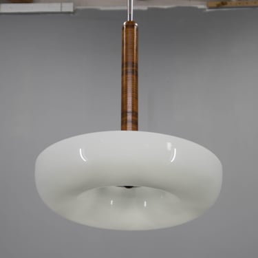 Rare Functionalist Chandelier made by UP Zavody in 1930s 