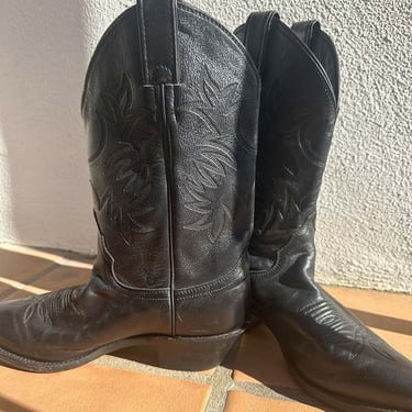 Justin Cowboy Boots - Black