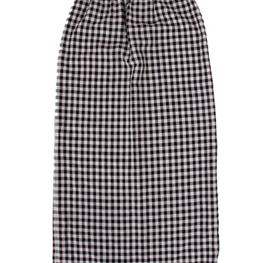1994 Tricot Comme Des Garçons Gingham Maxi Skirt