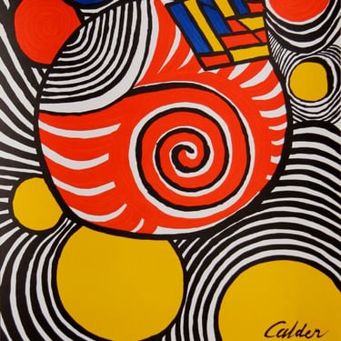 Alexander Calder, Galerie Bellint, Poster 
