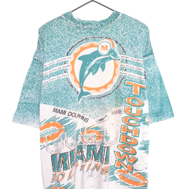1980s Miami Dolphins All-Over Tee