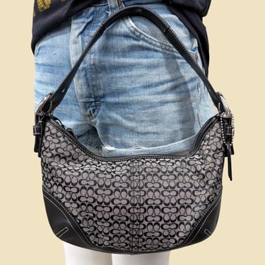 y2k❤️00s COACH Carly Hobo シグネチャー ショルダーバッグ y2k 