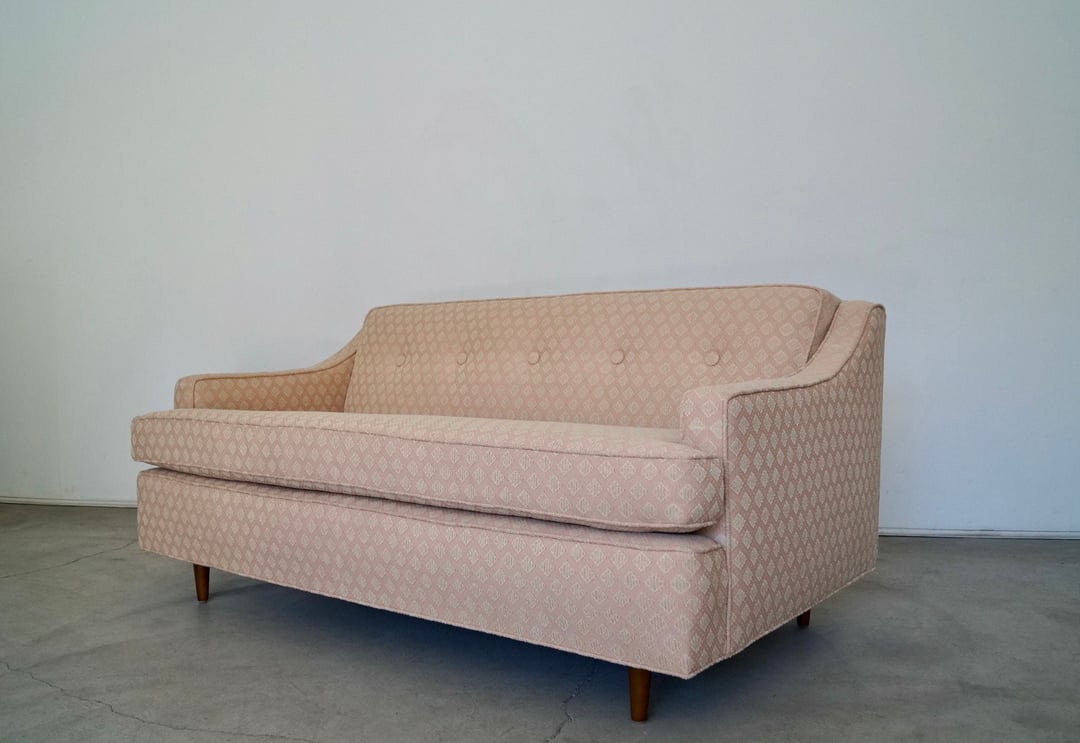 Midcentury Modern Sofa / Loveseat Reupholstered! Cyclic Furniture