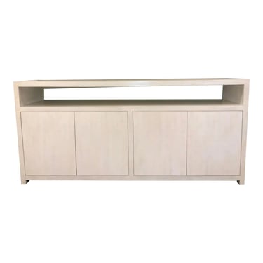 Theodore Alexander Modern White Lacquer Iirwindale Buffet