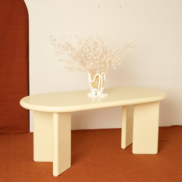 Chunky Dining Table in Butter