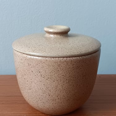 Heath Ceramics Sugar Bowl | Midcentury Modern California Pottery by Edith Heath 