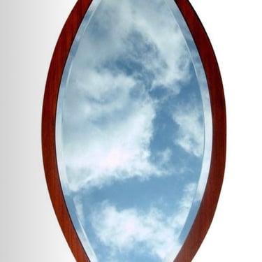 Unreal Art Deco Mirror by Penthouse Art Creations Wood Framed Mirror