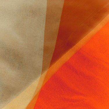 Contemporary Original Fine Art Limited Edition Orange and Tan Abstract Photograph 