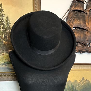 Vintage Bollman Hat Co. 100 % Wool Doeskin Felt Hat Size Small 