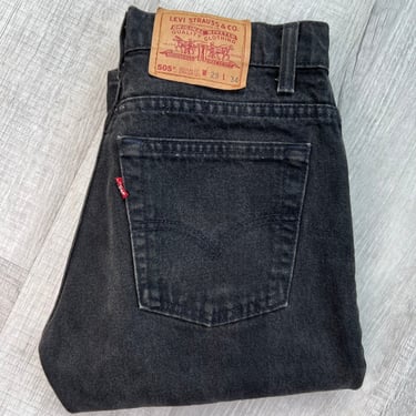 Vintage Black Levi’s 505