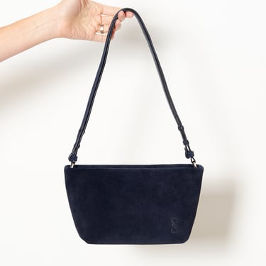 Bond Bag Suede Deep Navy