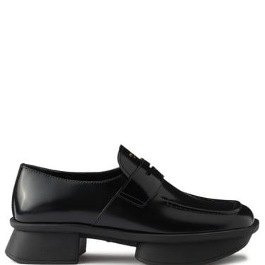 Prada Women Equal Leather Loafers