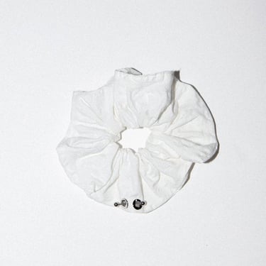 KkCo Pierced Scrunchie - Salt