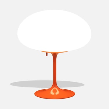 Bill Curry "Stemlite" Orange Mushroom Lamp for Design Line