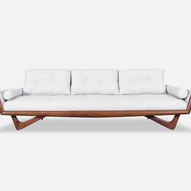 Adrian Pearsall Walnut “Gondola” Sofa for Craft Associates