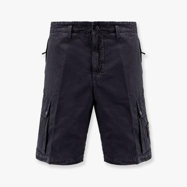 Stone Island Men Stone Island Blue Bermuda Shorts