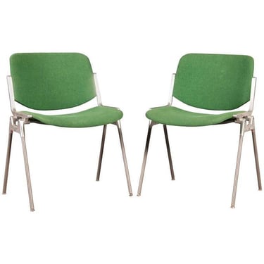 Stackable Chairs by Giancarlo Piretti for Castelli 