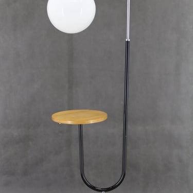 1930s Bauhaus Floor Lamp, Czechoslovakia 