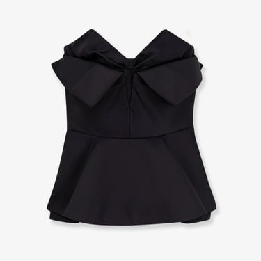 Alexander Mcqueen Women Silk Blend Bustier/Top