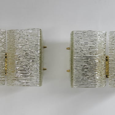 Set of Two Wall Lamps by Kalmar, 1950's / Pair of Mid-century Wall Lights 