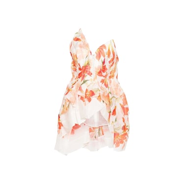 Zimmermann Silk And Linen Floral Top Women