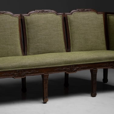 Hall Sofa in Linen Wool Blend
