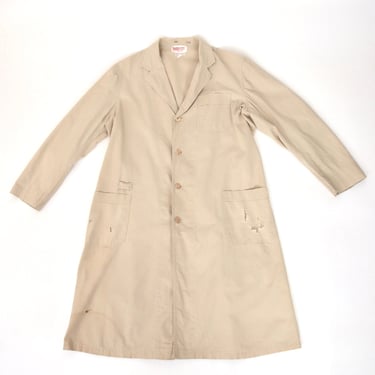 1960s Distressed Lab Coat