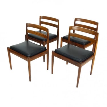 Set of 4 Kai Kristiansen Rosewood Dining Chairs