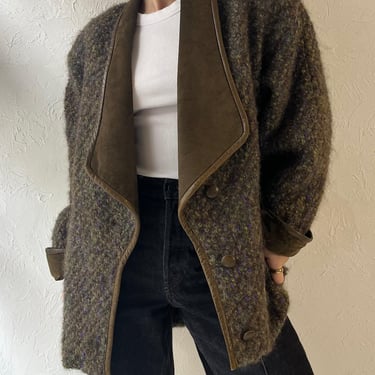 80s ‘Clifford Michael’ Knit Jacket / Small 