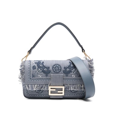 Fendi Blue Tote Bags Women