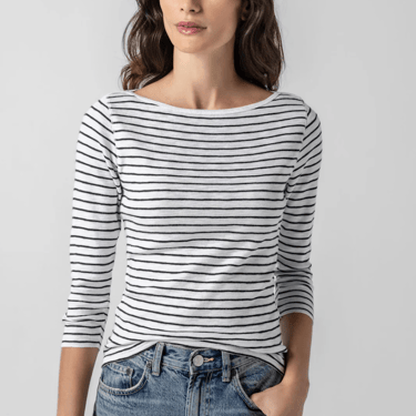 Lilla P | 3/4 Sleeve Boatneck
