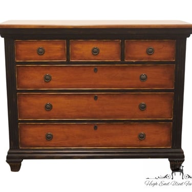 LEXINGTON FURNITURE Haley and Carter Collection Contemporary Modern Two Toned 57" Six Drawer Master Chest 01-0100-971 