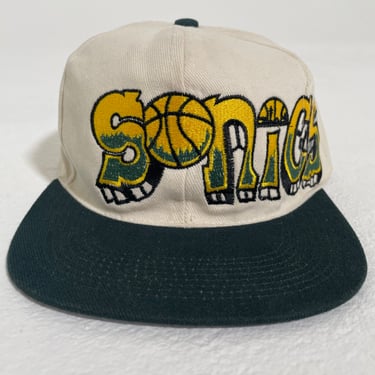 Seattle SuperSonics Graffiti Drew Pearson Snapback Hat