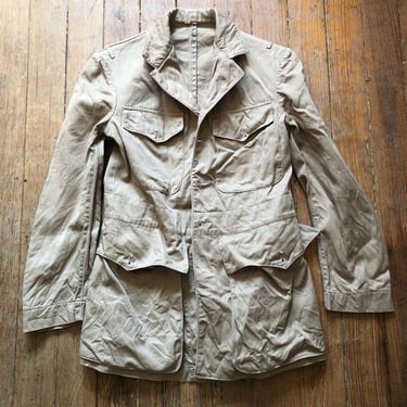 Size Small Vintage 1950s Canadian Military Belted Bush