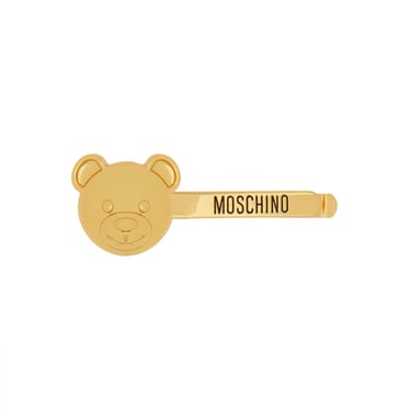 Moschino Women Teddy Bear Hair Pin