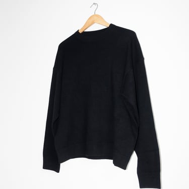 Knit Sweatshirt in Black