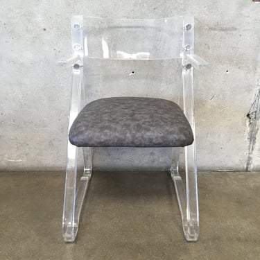 Vintage Lucite Side Chair