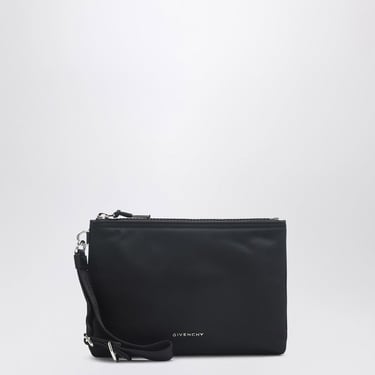 Givenchy Voyou Black Nylon Clutch Bag Men