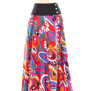 Loewe Paisley Printed Maxi Skirt