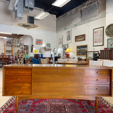 Mid Century Teak & Mahogany Credenza by White & Newton