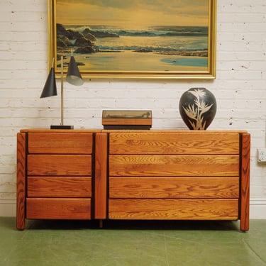 Barizilay Solid Oak Vintage Dresser