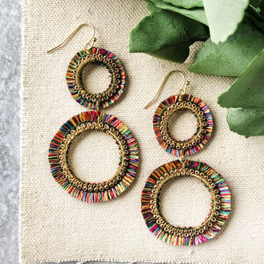 Double Rainbow Hoops | Raja