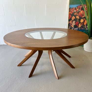 Mid Century Broyhill Brasilia 'Catherdral' Coffee Table