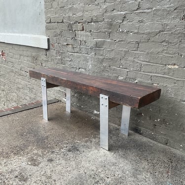 Industrial Style Bench