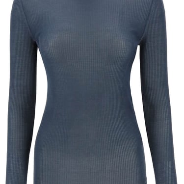 Lemaire Seamless Silk Turtleneck Sweater Women